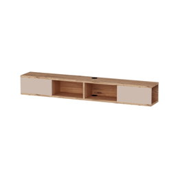 Hanah Home Soporte de TV Mayer - Atlantic Pine, Beige